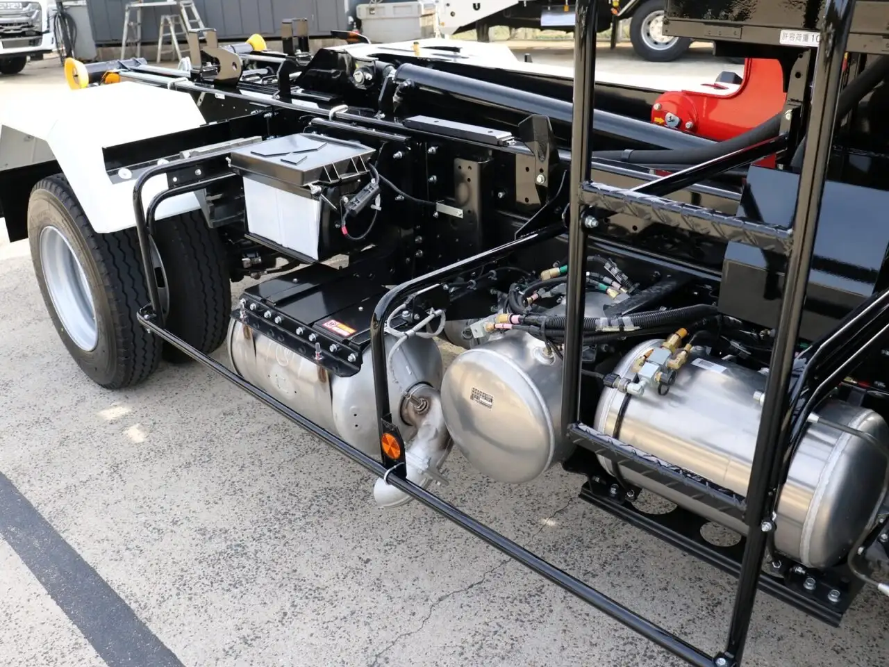 三菱 ファイター 中型/増トン アームロール シングルホイスト 2KG-FK72Fの中古トラック画像像17
