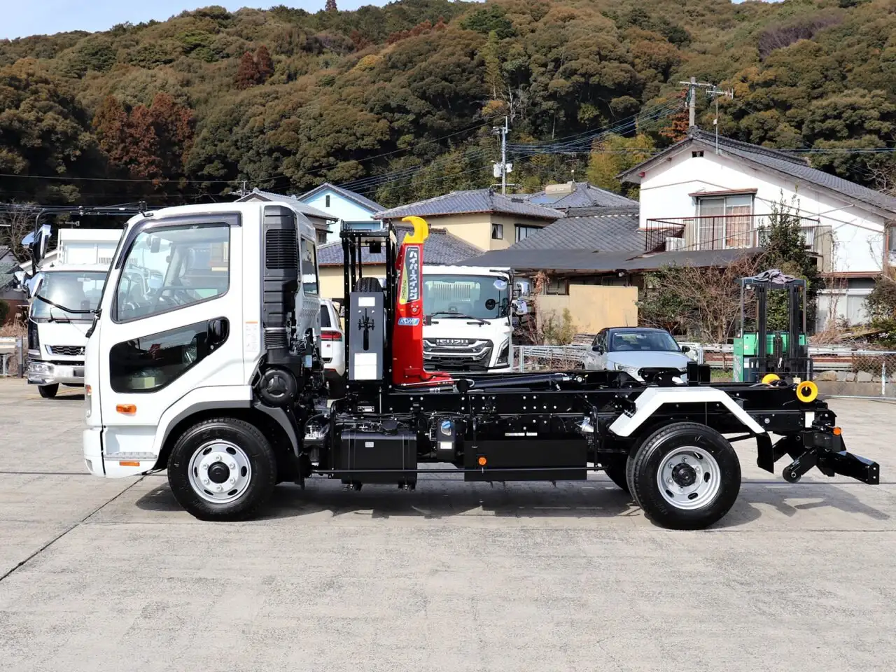 三菱 ファイター 中型/増トン アームロール シングルホイスト 2KG-FK72Fの中古トラック画像7