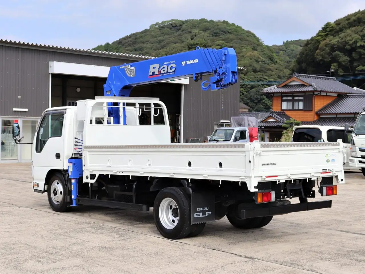 いすゞ エルフ 小型 クレーン付 5段 ラジコンの中古トラック画像8