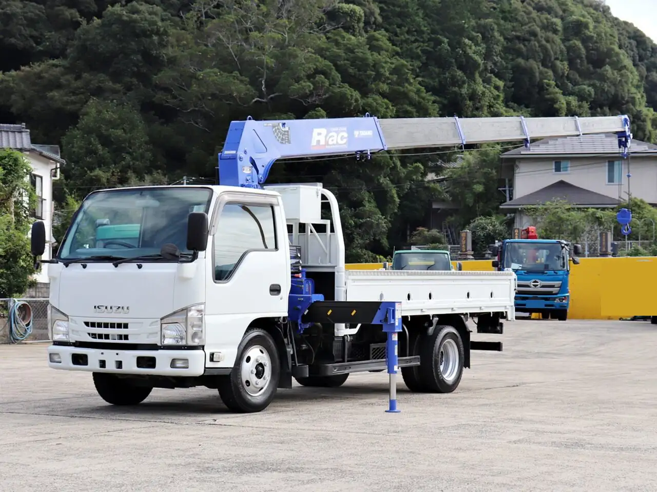 いすゞ エルフ 小型 クレーン付 5段 ラジコンの中古トラック画像2