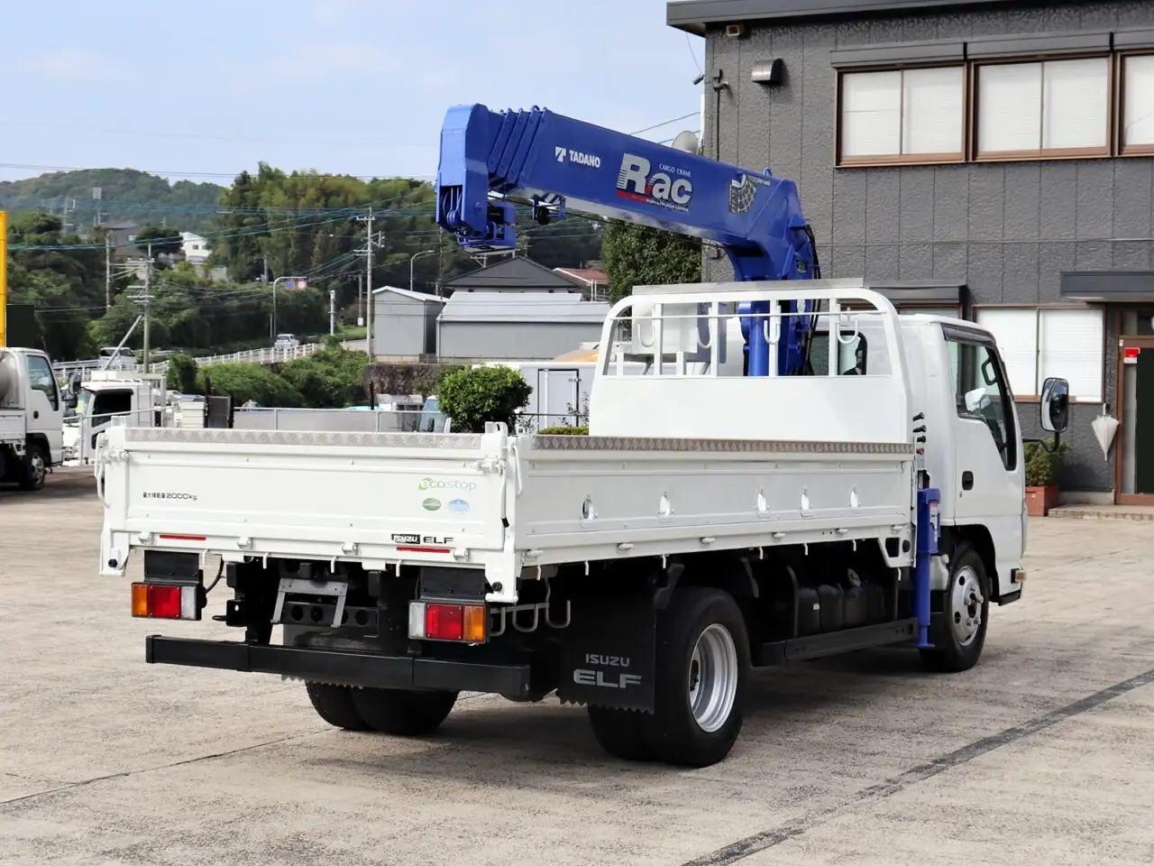 いすゞ エルフ 小型 クレーン付 5段 ラジコンの中古トラック画像6