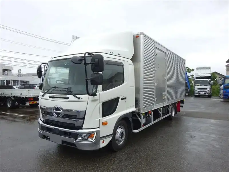 日野 レンジャー 中型/増トン アルミバン パワーゲート エアサス の中古トラック【車両No.198311】
