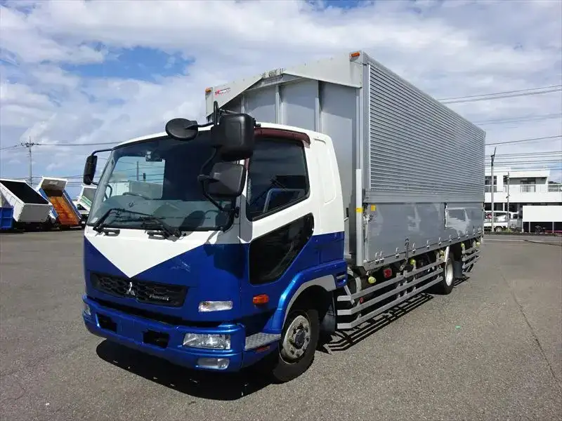 三菱 ファイター 中型/増トン ウイング エアサス ベッド の中古トラック【車両No.198314】
