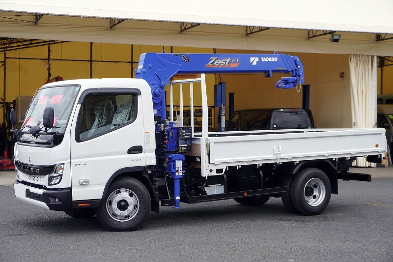 三菱 キャンター 小型 クレーン付 4段 ラジコン の中古トラック【車両No.176020】
