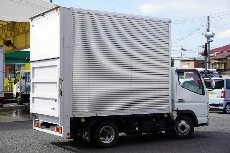 三菱 キャンター 小型 アルミバン パワーゲート サイドドアの中古トラック画像2