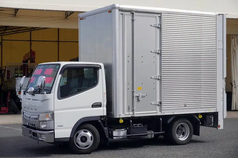 三菱 キャンター 小型 アルミバン パワーゲート サイドドア の中古トラック【車両No.198313】