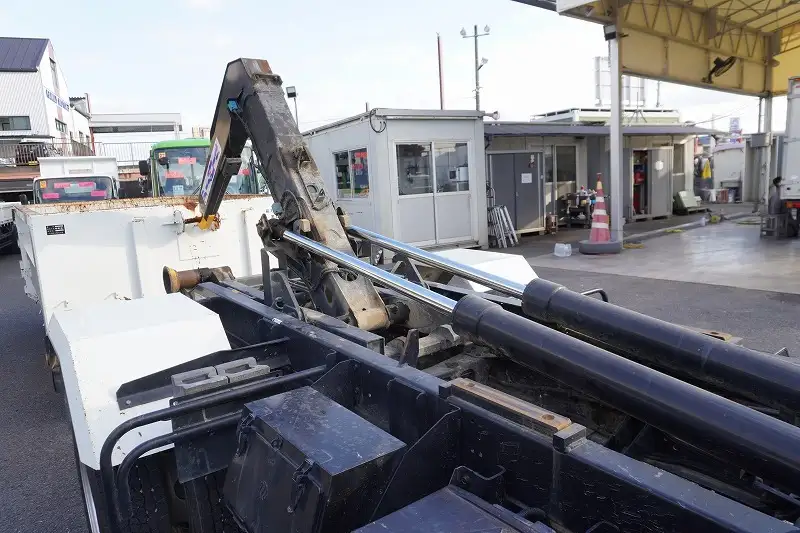 三菱 ファイター 中型/増トン アームロール コンテナ付き ツインホイストの中古トラック画像8