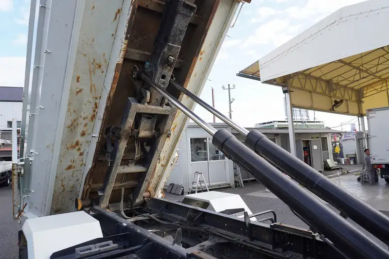 三菱 ファイター 中型/増トン アームロール コンテナ付き ツインホイストの中古トラック画像15