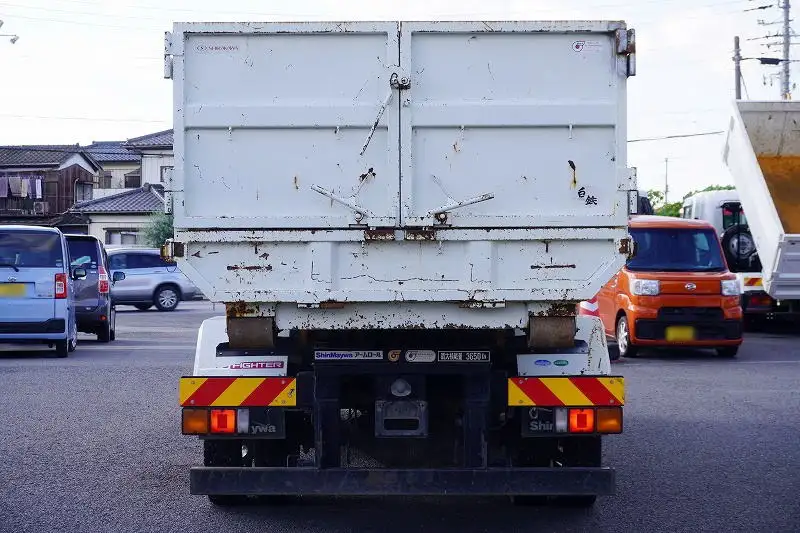 三菱 ファイター 中型/増トン アームロール コンテナ付き ツインホイストの中古トラック画像3