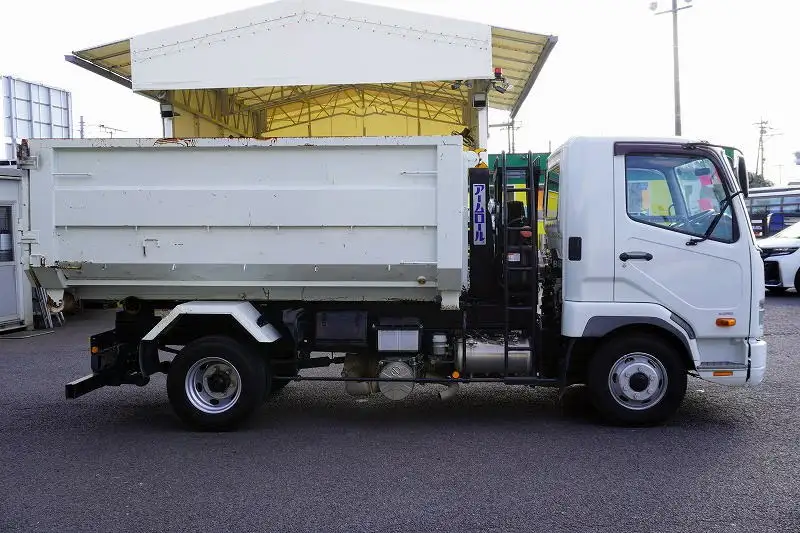 三菱 ファイター 中型/増トン アームロール コンテナ付き ツインホイストの中古トラック画像2