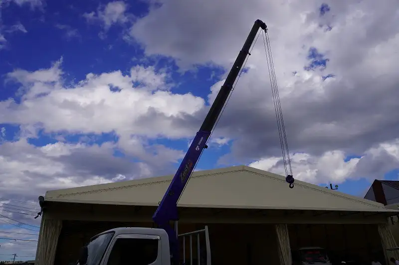 三菱 キャンター 小型 クレーン付 4段 ラジコンの中古トラック画像5