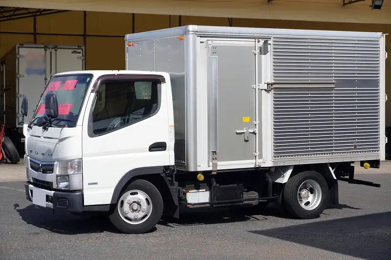 三菱 キャンター 小型 アルミバン サイドドア 3枚観音 の中古トラック【車両No.198303】