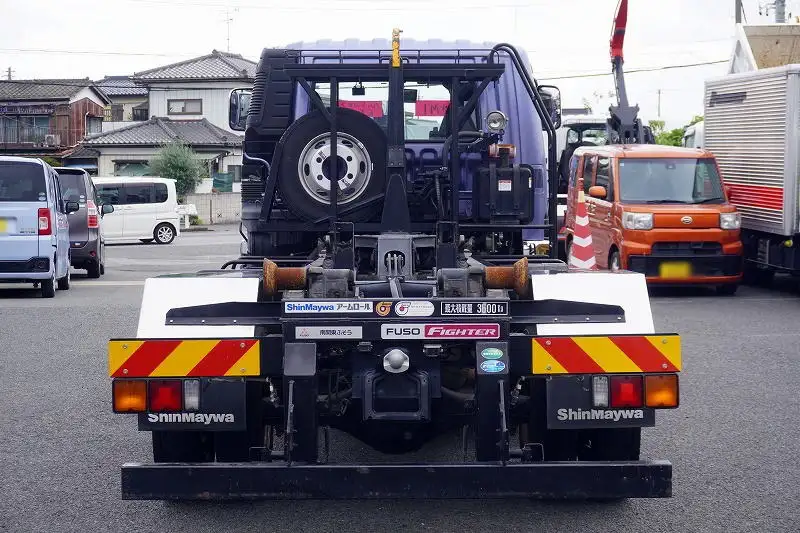 三菱 ファイター 中型/増トン アームロール ツインホイスト 2KG-FK71Fの中古トラック画像3