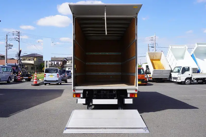 いすゞ エルフ 小型 アルミバン パワーゲート TRG-NPR85ANの中古トラック画像4