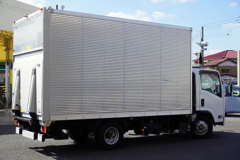 いすゞ エルフ 小型 アルミバン パワーゲート TRG-NPR85ANの中古トラック画像2