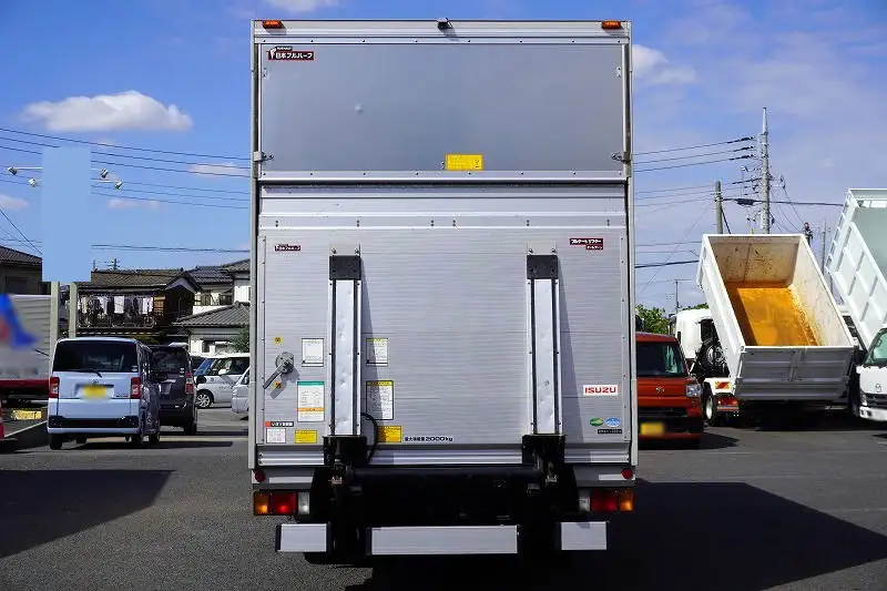 いすゞ エルフ 小型 アルミバン パワーゲート TRG-NPR85ANの中古トラック画像3
