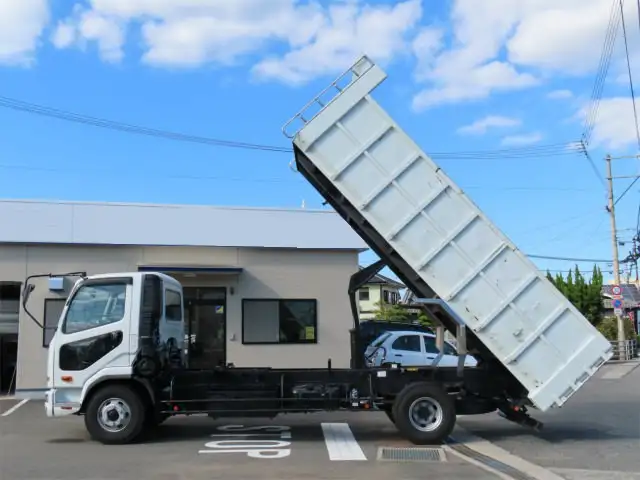 三菱 ファイター 中型/増トン ダンプ 土砂禁 2KG-FK72Fの中古トラック画像4
