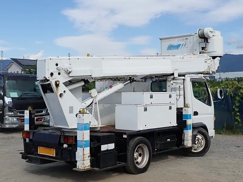 三菱 キャンター 小型 高所・建柱車 高所作業車 KK-FE73EBYの中古トラック画像3
