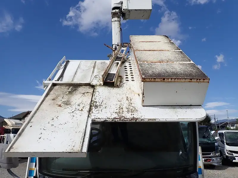 三菱 キャンター 小型 高所・建柱車 高所作業車 KK-FE73EBYの中古トラック画像7