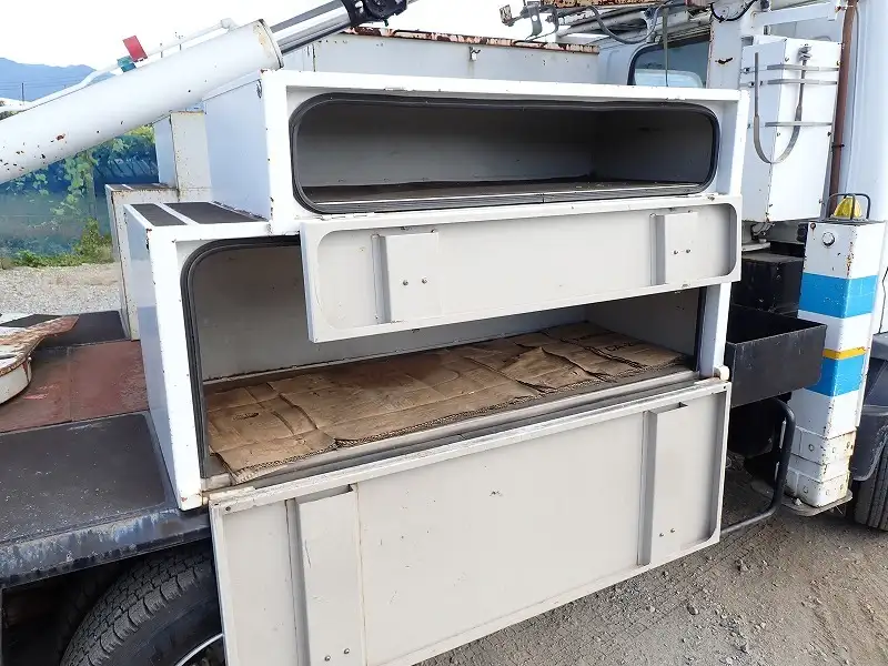 三菱 キャンター 小型 高所・建柱車 高所作業車 KK-FE73EBYの中古トラック画像8