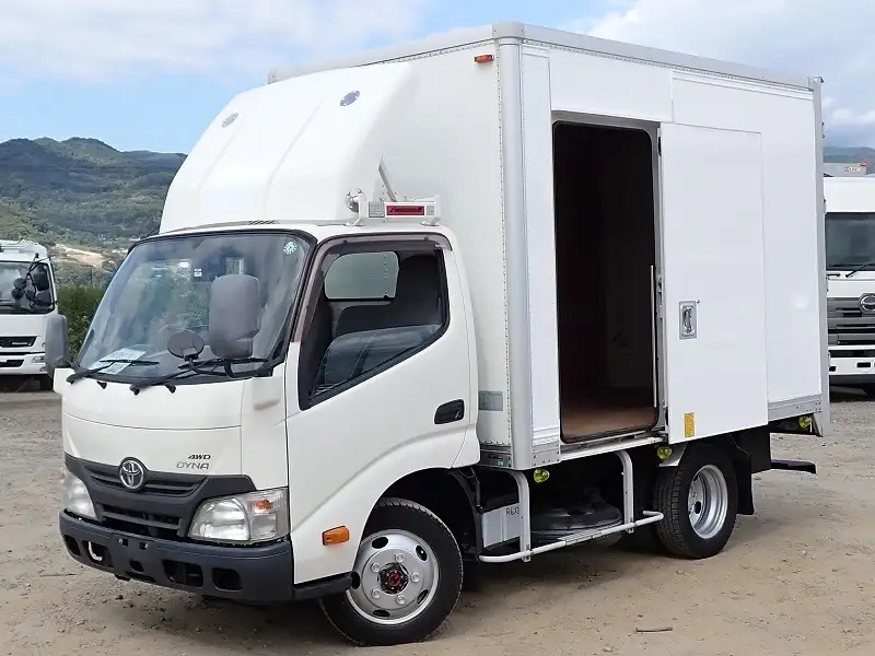 トヨタ ダイナ 小型 アルミバン サイドドア TKG-XZU675 の中古トラック【車両No.198287】
