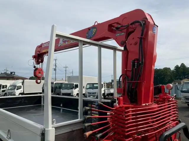 いすゞ エルフ 小型 クレーン付 4段 フックインの中古トラック画像9