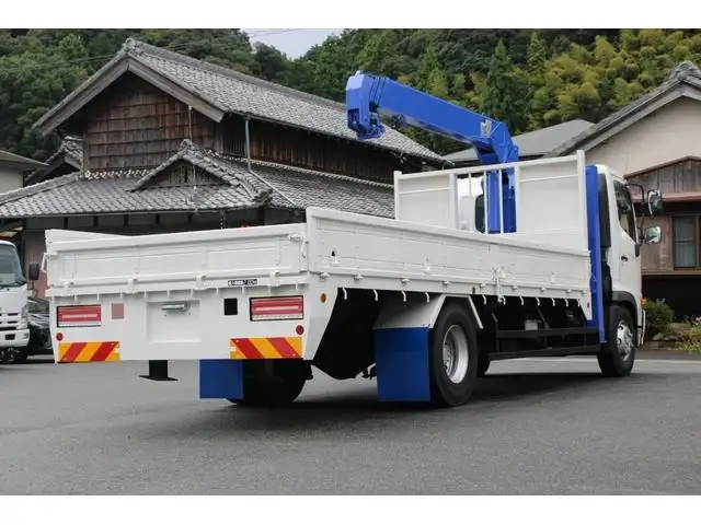 日野 レンジャー 中型/増トン 車両重機運搬 4段クレーン ラジコンの中古トラック画像2
