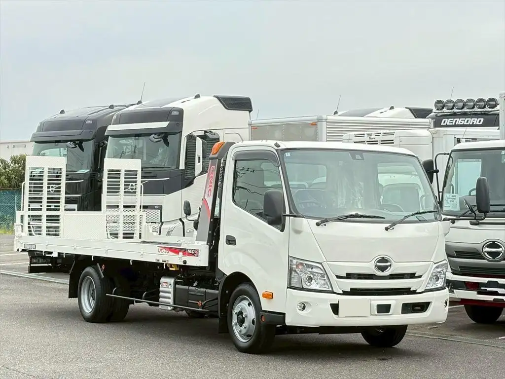 日野 デュトロ 小型 車両重機運搬 ラジコン ウインチの中古トラック画像2