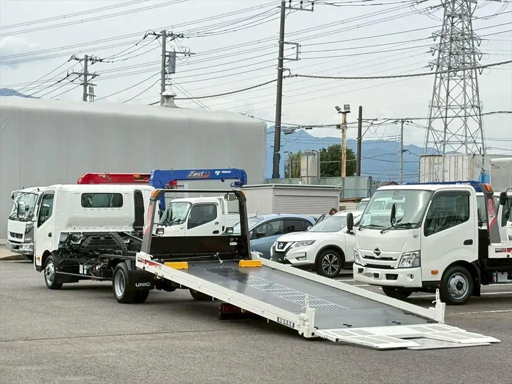 日野 デュトロ 小型 車両重機運搬 ラジコン ウインチの中古トラック画像5
