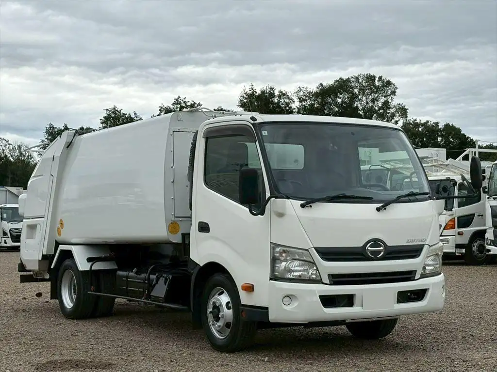 日野 デュトロ 小型 パッカー車 プレス式 TKG-XZU710Mの中古トラック画像2
