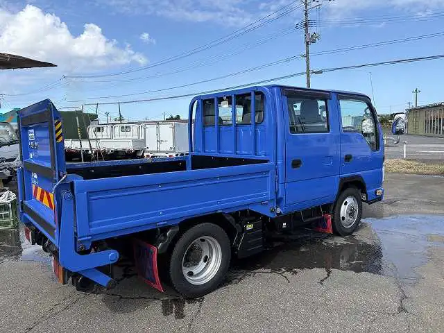 いすゞ エルフ 小型 平ボディ Wキャブ パワーゲートの中古トラック画像3
