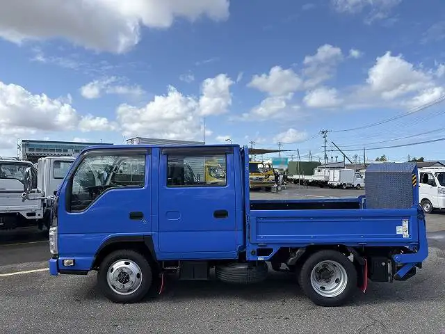 いすゞ エルフ 小型 平ボディ Wキャブ パワーゲートの中古トラック画像6