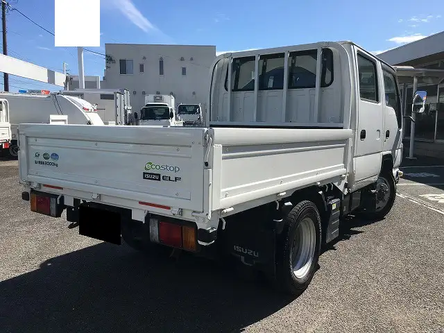 いすゞ エルフ 小型 平ボディ Wキャブ TRG-NJS85Aの中古トラック画像3
