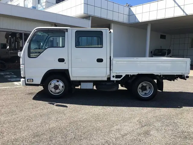 いすゞ エルフ 小型 平ボディ Wキャブ TRG-NJS85Aの中古トラック画像5