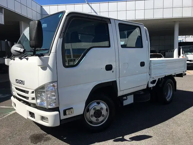 いすゞ エルフ 小型 平ボディ Wキャブ TRG-NJS85A の中古トラック【車両No.198370】