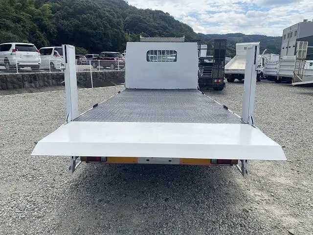 いすゞ エルフ 小型 平ボディ パワーゲート 床鉄板の中古トラック画像9