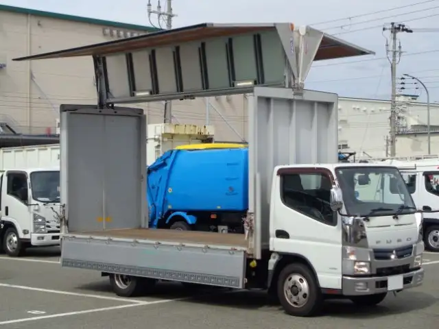 三菱 キャンター 小型 ウイング TPG-FEA50 H30の中古トラック画像3