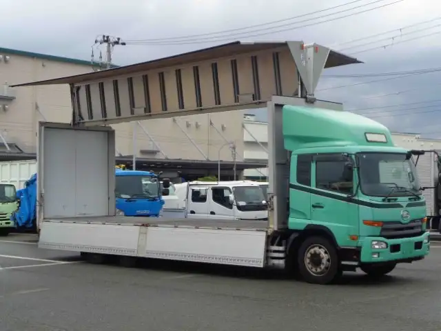 日産UD コンドル 中型/増トン ウイング ベッド QDG-PW39Lの中古トラック画像3