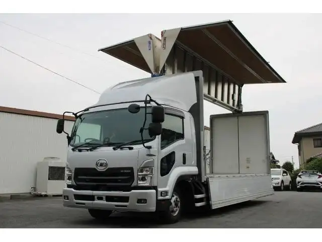 日産UD コンドル 中型/増トン ウイング 床鉄板 エアサスの中古トラック画像6