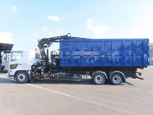 日野 レンジャー 中型/増トン アームロール クレーン付き コンテナ付きの中古トラック画像6