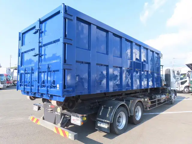 日野 レンジャー 中型/増トン アームロール クレーン付き コンテナ付きの中古トラック画像4