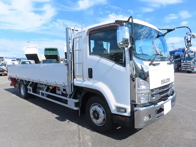 いすゞ フォワード 中型/増トン 平ボディ 床鉄板 エアサスの中古トラック画像2