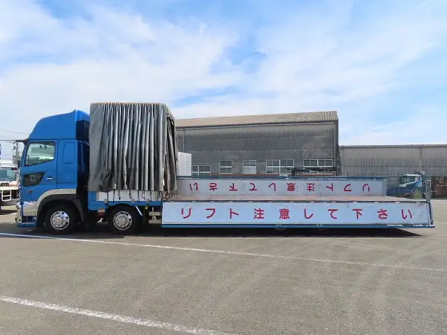 日野 プロフィア 大型 平ボディ ハイルーフ エアサスの中古トラック画像6