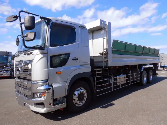 日野 プロフィア 大型 ダンプ ステンレス張り コボレーン の中古トラック【車両No.198424】