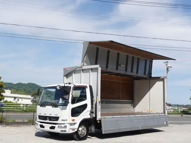 三菱 ファイター 中型/増トン ウイング TKG-FK71F H27 の中古トラック【車両No.198512】