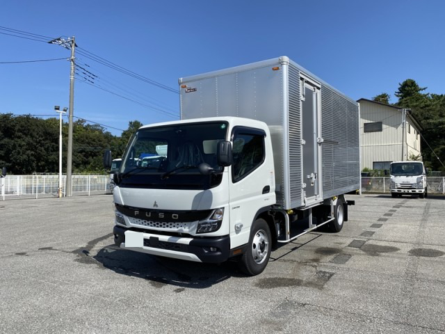 三菱 キャンター 小型 アルミバン 超ロング