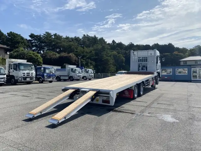 三菱 スーパーグレート 大型 車両重機運搬 ハイルーフ ウインチの中古トラック画像6