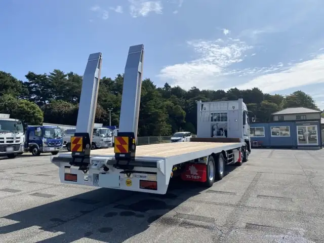 三菱 スーパーグレート 大型 車両重機運搬 ハイルーフ ウインチの中古トラック画像3
