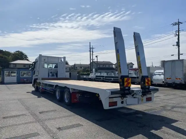 三菱 スーパーグレート 大型 車両重機運搬 ハイルーフ ウインチの中古トラック画像4