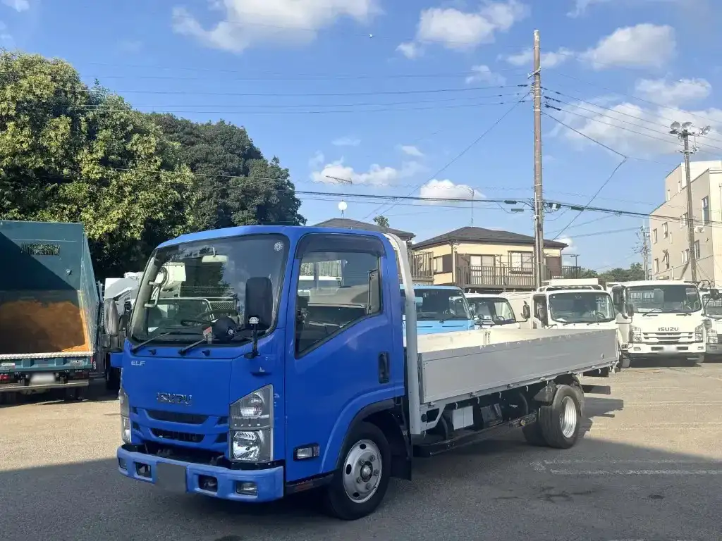 いすゞ エルフ 小型 平ボディ アルミブロック TRG-NMR85AR の中古トラック【車両No.198474】
